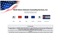 Desktop Screenshot of northshoreveterans.com